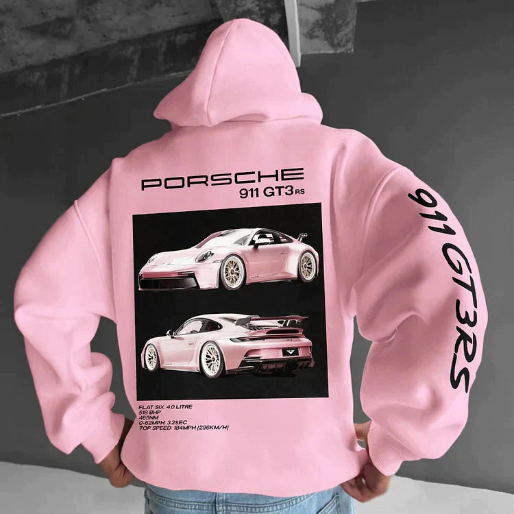 Sophia oversized hoodie dames – trendy racing hoodie met sportieve details