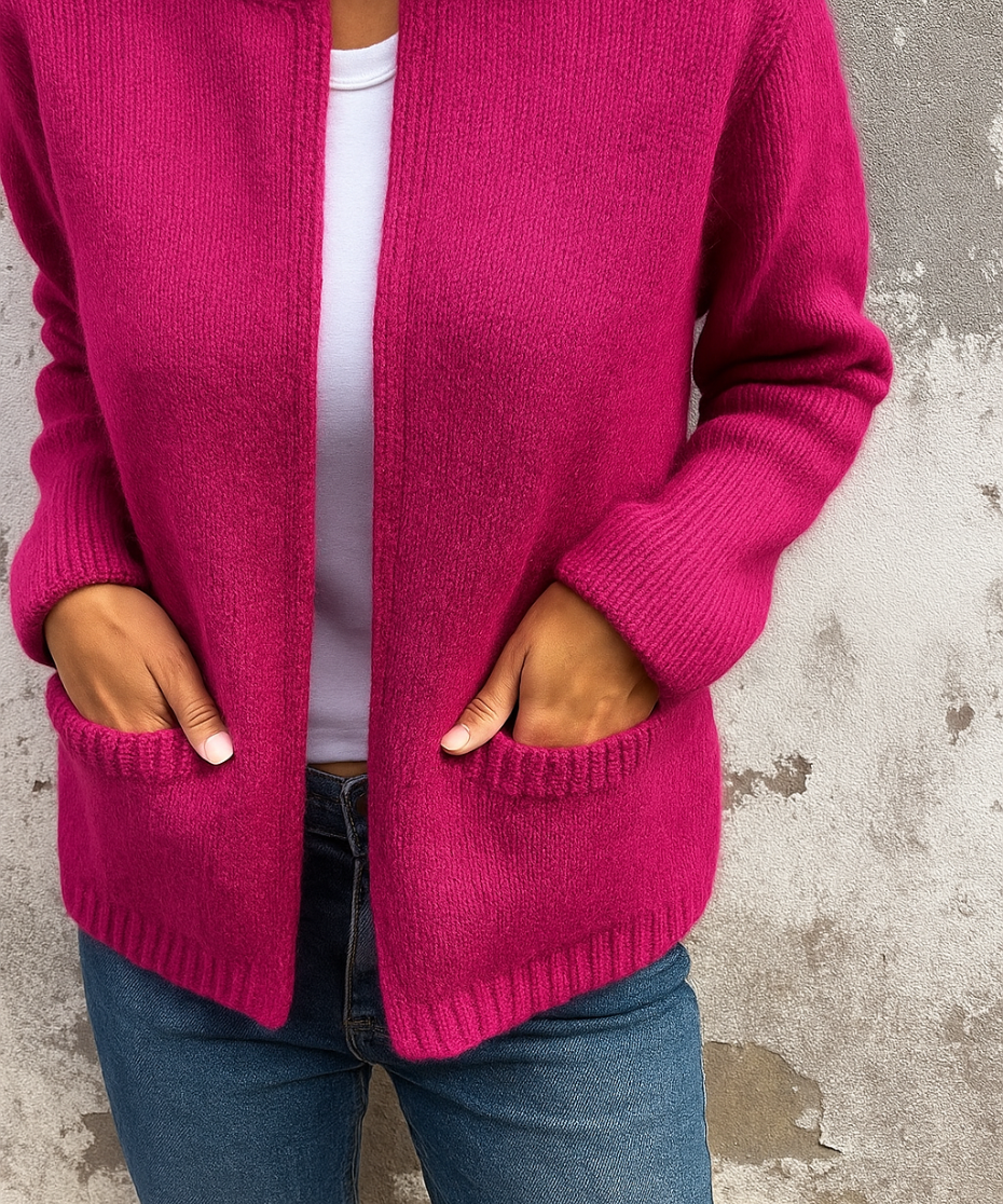 Linda Stijlvol Vest – Zacht, Warm en Makkelijk te Combineren