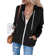 Miriam Dames Hoodie – Ritssluiting & Verstelbare Capuchon