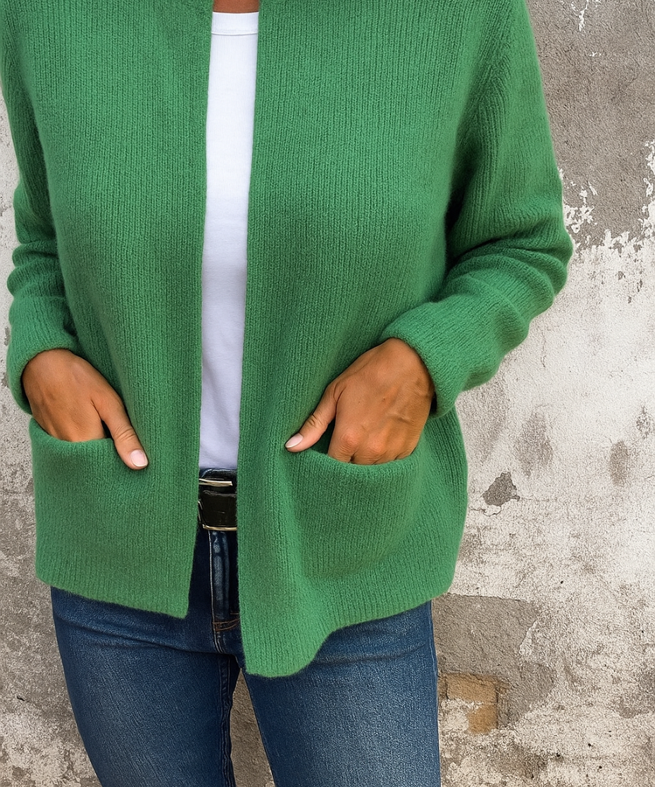 Linda Stijlvol Vest – Zacht, Warm en Makkelijk te Combineren