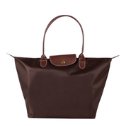 Dames Luxe Handtas met Leren Details – Grote Oxford Tas met Tijdloos Design