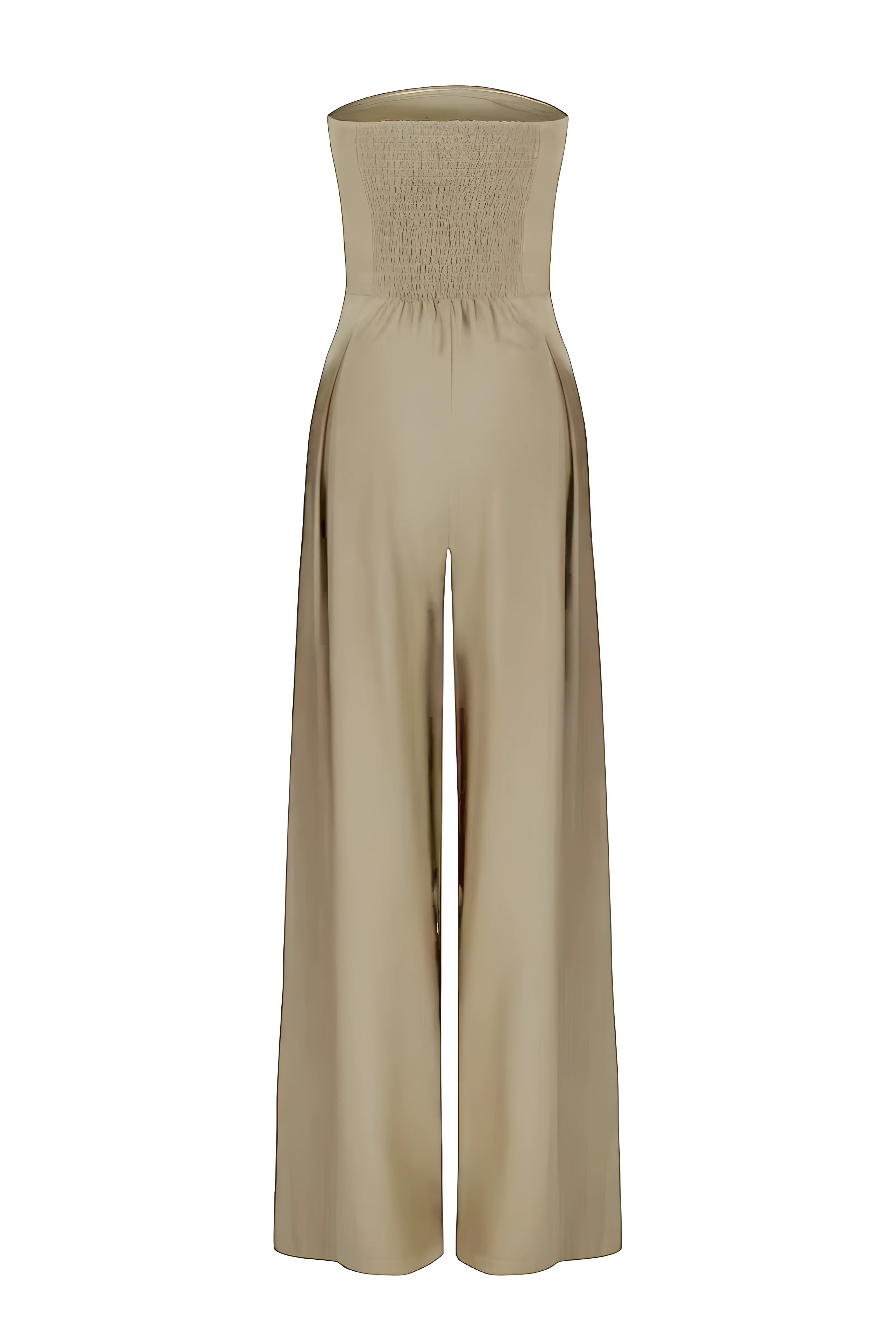 Viola strapless jumpsuit dames – elegante jumpsuit met wijde pijpen en perfecte pasvorm