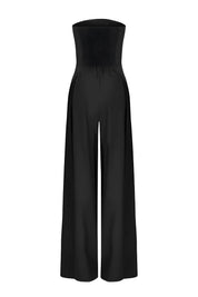 Viola strapless jumpsuit dames – elegante jumpsuit met wijde pijpen en perfecte pasvorm