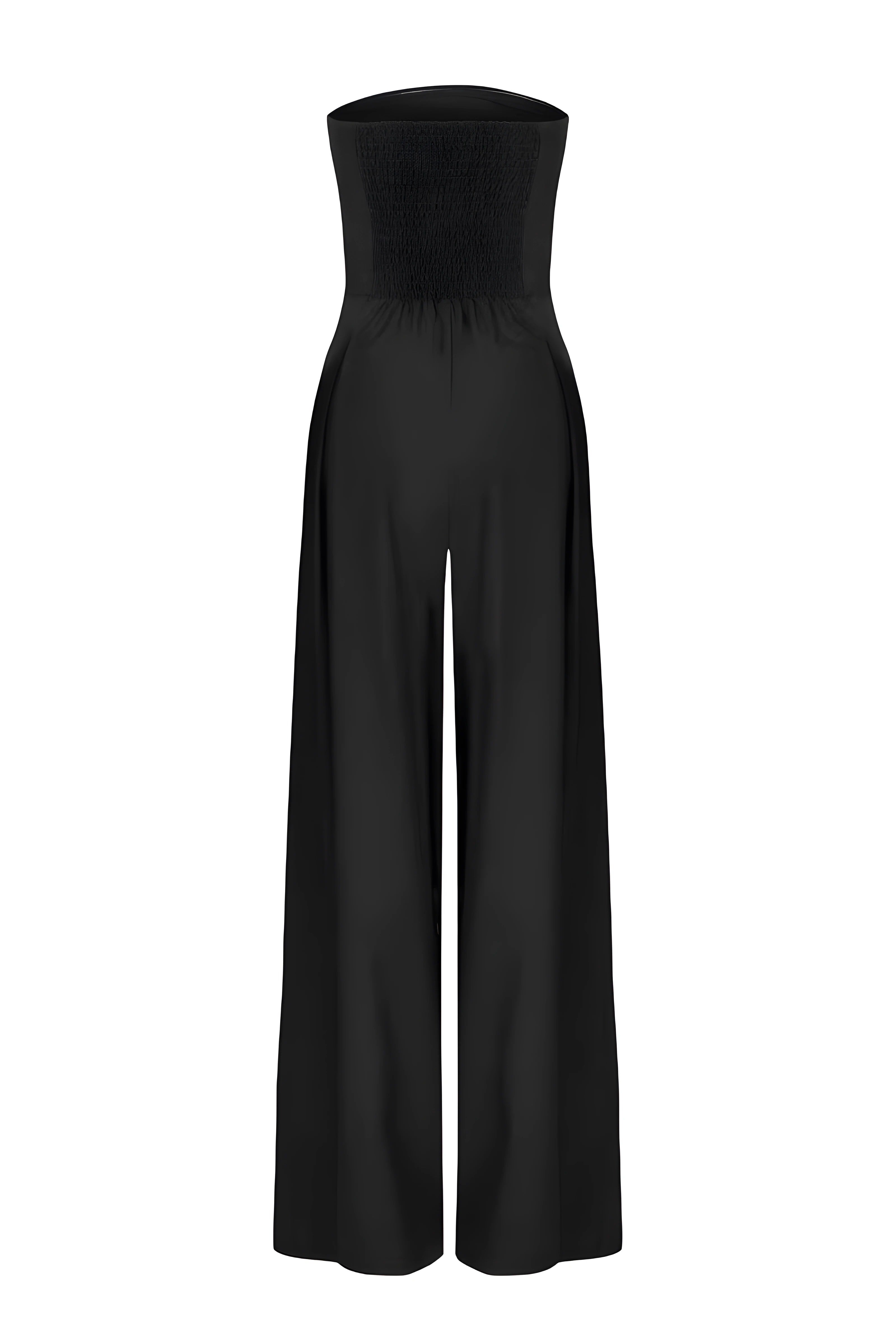 Viola strapless jumpsuit dames – elegante jumpsuit met wijde pijpen en perfecte pasvorm
