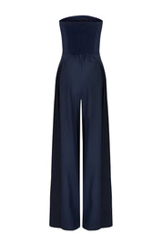 Viola strapless jumpsuit dames – elegante jumpsuit met wijde pijpen en perfecte pasvorm