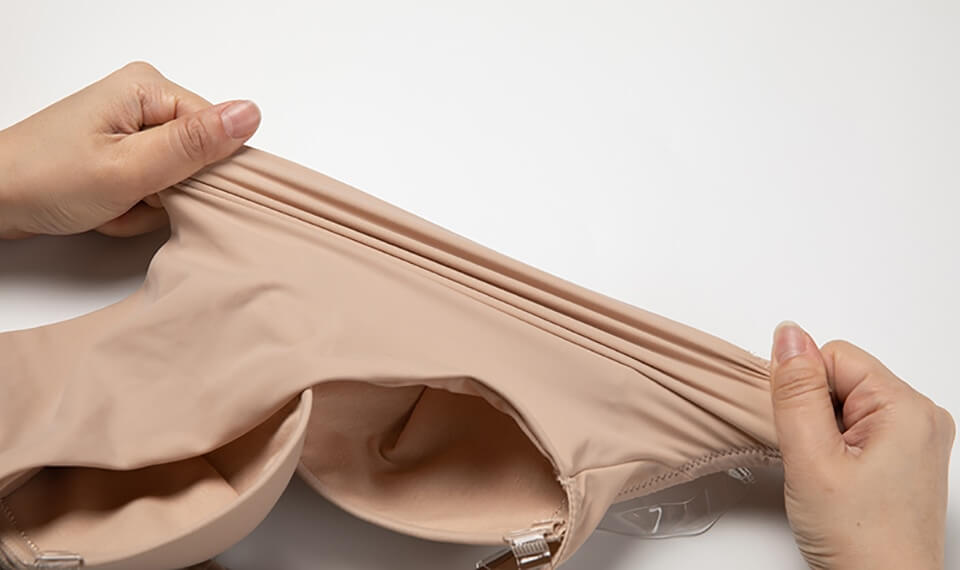 Deep V backless body shaper – onzichtbare corrigerende bh met open rug