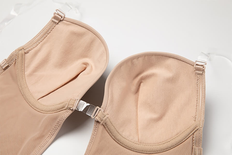 Deep V backless body shaper – onzichtbare corrigerende bh met open rug