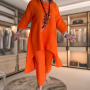 Marie Comfortabele Set Dames – Tweedelige Lounge Set met Elegante Pasvorm & Premium Kwaliteit