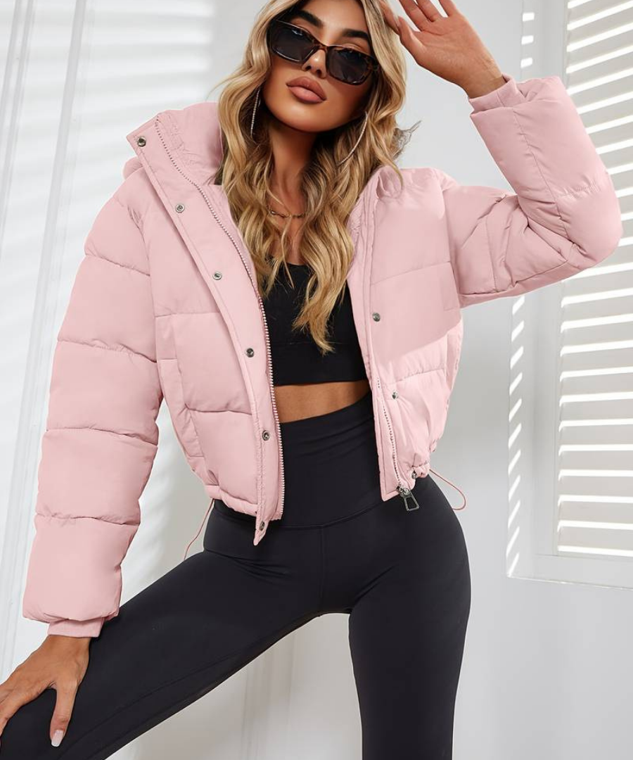 Amara geplooid slim-fit jas dames – stijlvol & flatterend ontwerp