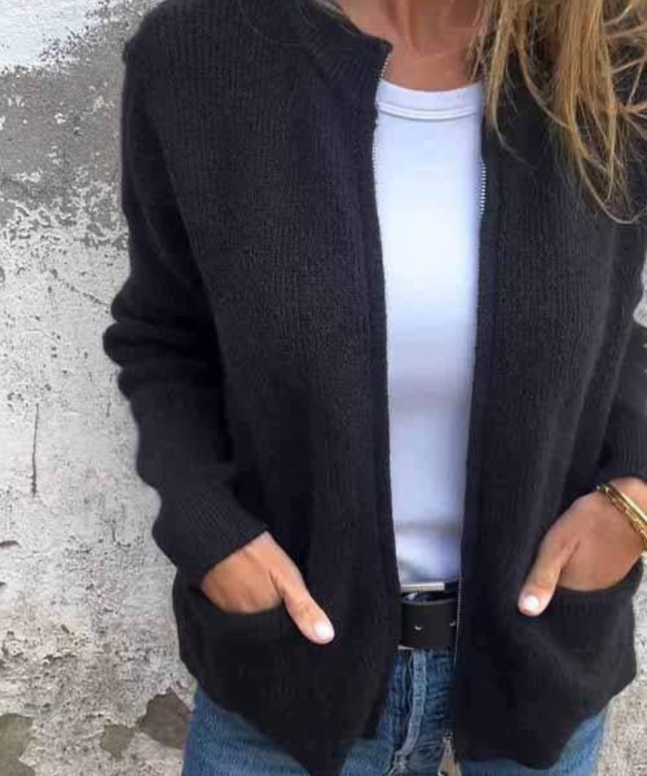 Linda Stijlvol Vest – Zacht, Warm en Makkelijk te Combineren