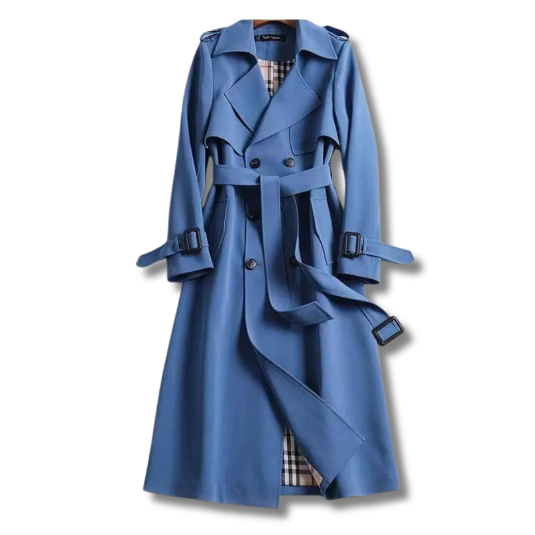 Jualita | Klassieke Trenchcoat voor Dames | Tijdloze Elegantie & Verfijnde Stijl