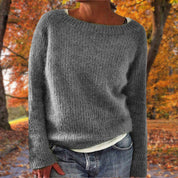 Pleun Klassiek Wollen Trui – Stijlvolle en Warme Merinowollen Damestrui