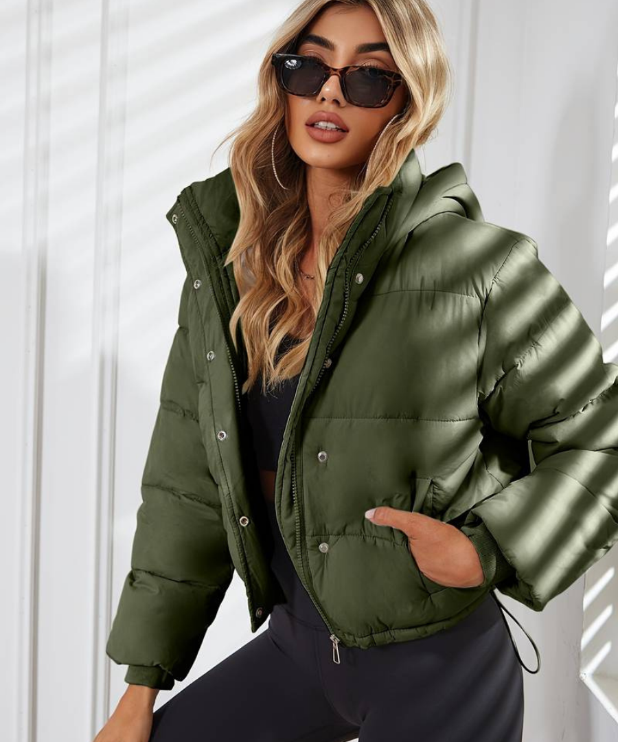 Amara geplooid slim-fit jas dames – stijlvol & flatterend ontwerp