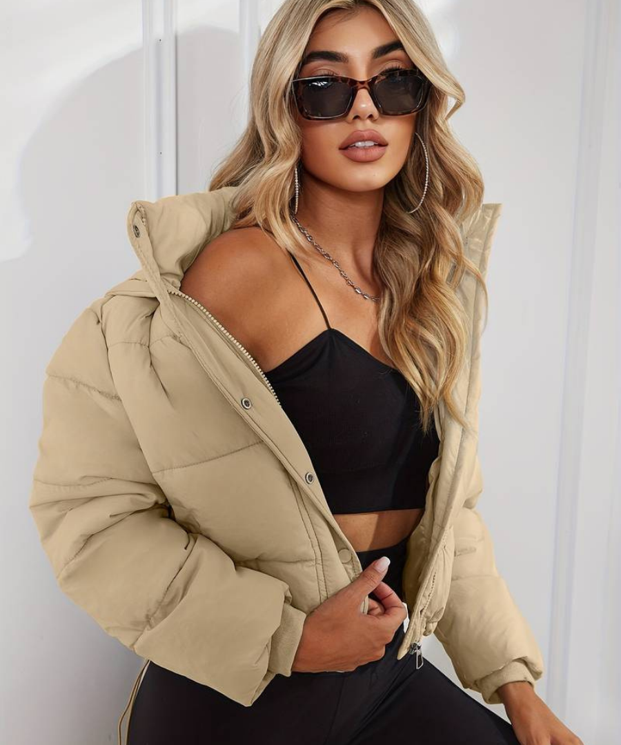 Amara geplooid slim-fit jas dames – stijlvol & flatterend ontwerp