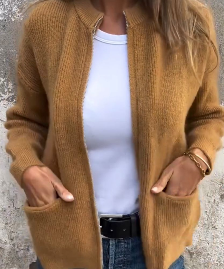 Linda Stijlvol Vest – Zacht, Warm en Makkelijk te Combineren