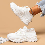 Chunky Sneakers – Lichtgewicht, Trendy en Comfortabel met Dikke Zool