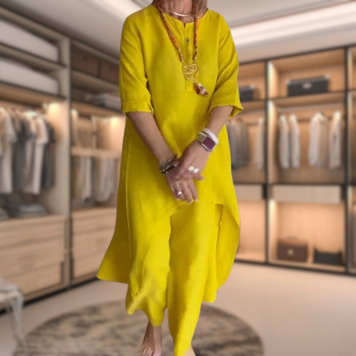 Marie Comfortabele Set Dames – Tweedelige Lounge Set met Elegante Pasvorm & Premium Kwaliteit