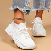 Chunky Sneakers – Lichtgewicht, Trendy en Comfortabel met Dikke Zool