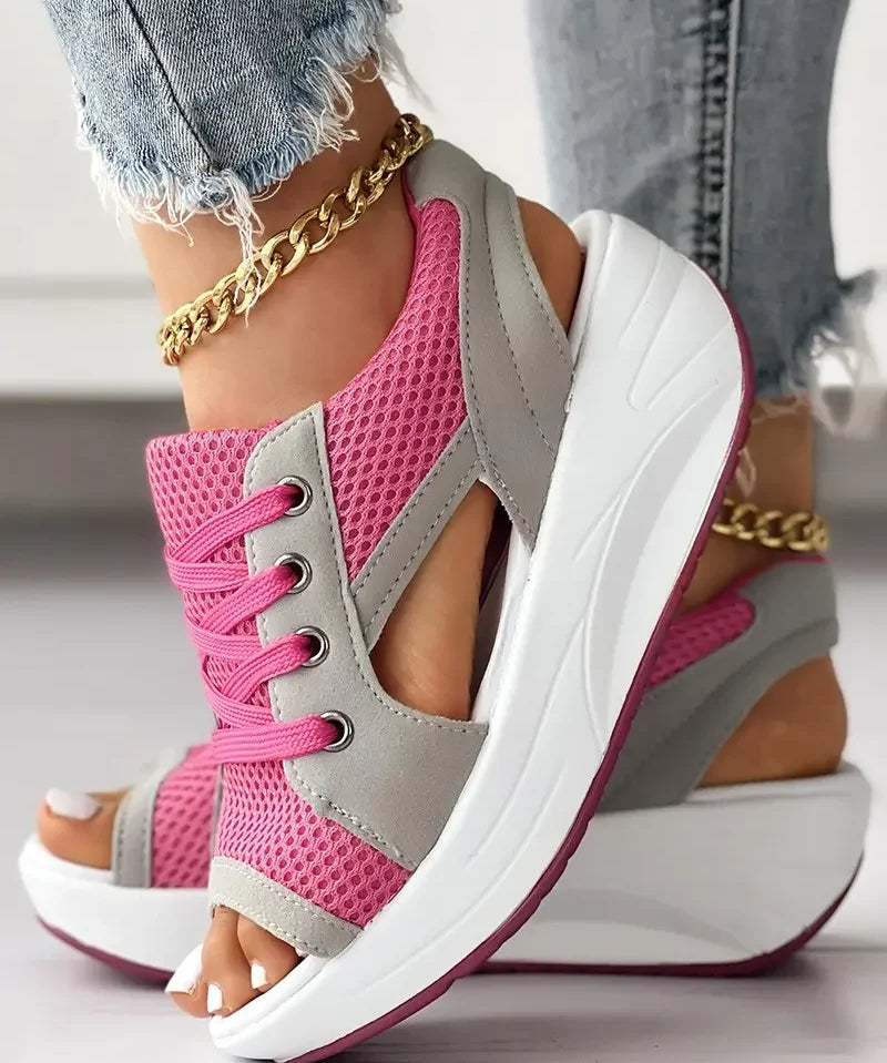 Orthopedische muffin-sandalen dames | Comfortabele zomersandalen met ondersteuning