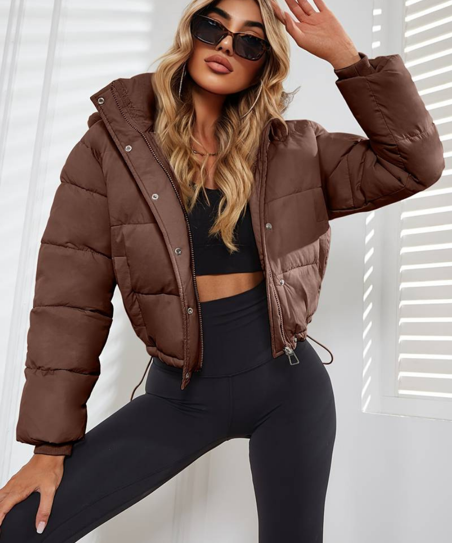 Amara geplooid slim-fit jas dames – stijlvol & flatterend ontwerp