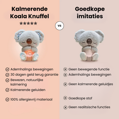 Aura kalmerende koala knuffel – ontspanning & stressverlichting