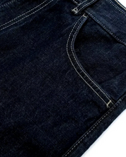 Donkere Denim Oversized Set met Stiksels voor Dames – Trendy & Comfortabel