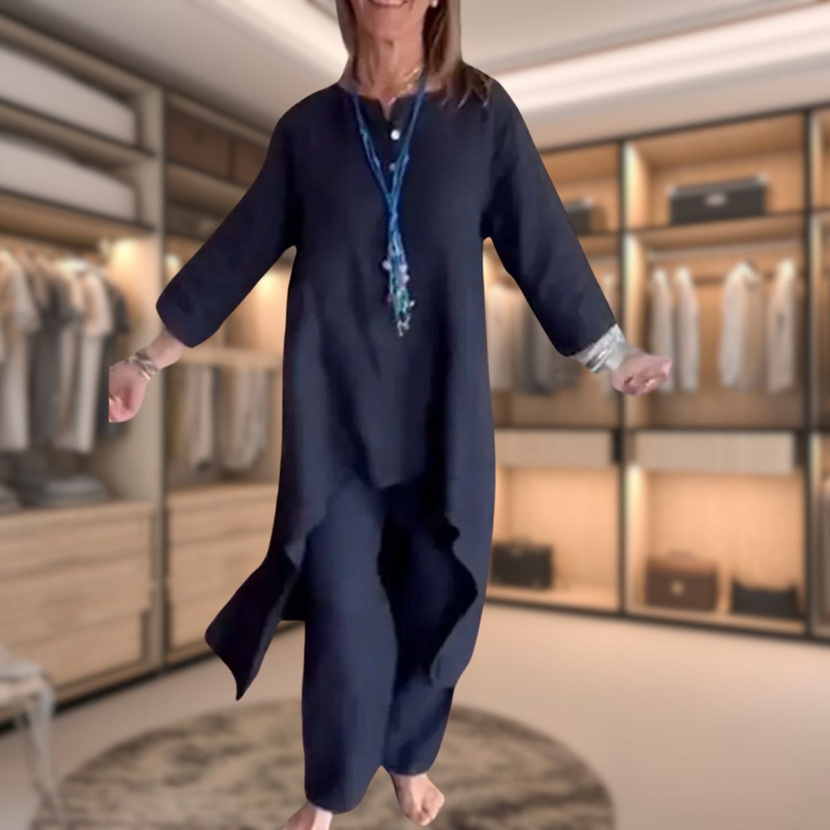 Marie Comfortabele Set Dames – Tweedelige Lounge Set met Elegante Pasvorm & Premium Kwaliteit