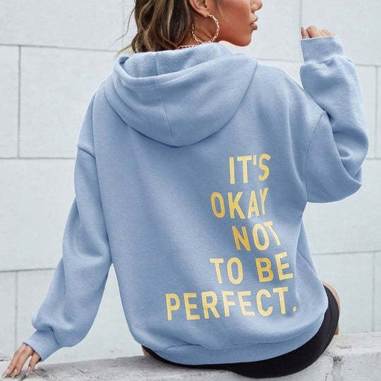 Noelle oversized hoodie dames – streetwear hoodie met tekst op achterkant