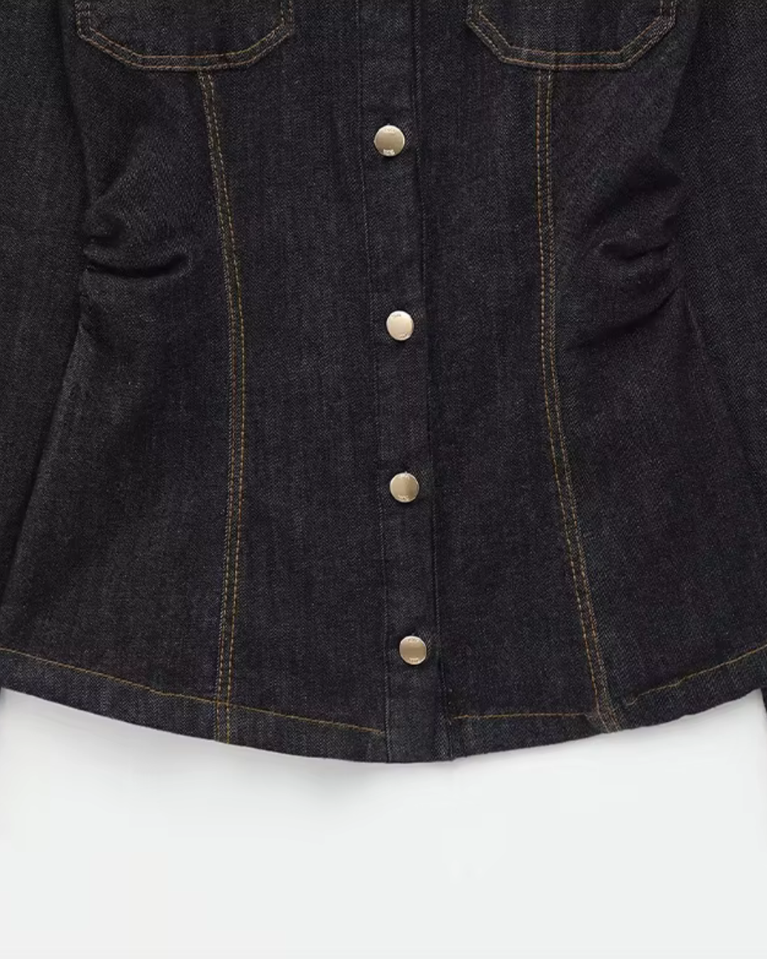 Stijlvolle Denim Jas en Broek Set voor Dames – Tijdloos & Elegant Design