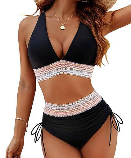 Corrigerende Bikini Dames | High Waist Zwemkleding met Buikcontrole