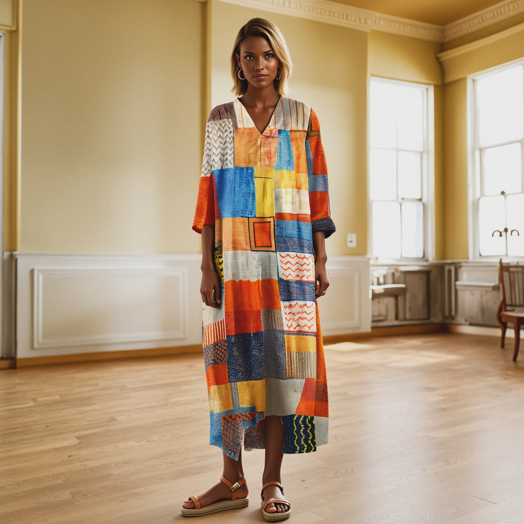 Fenja Vintage Bloemenjurk – Luchtige & Romantische Zomerjurk