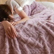 Dikke Lamswollen Winterdeken – Luxe Fleece Deken voor Ultieme Warmte en Comfort | WarmWool