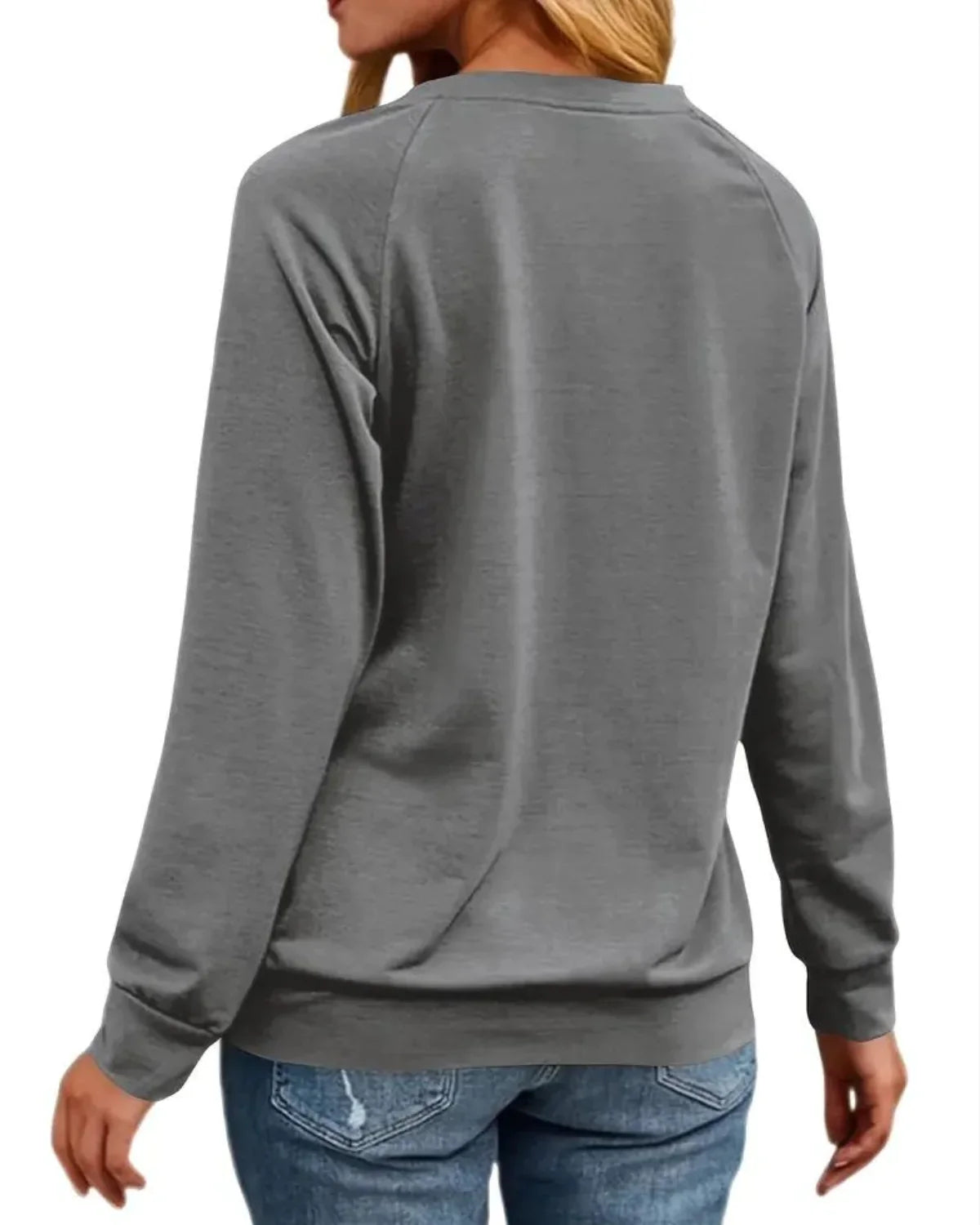 Quinty | Kersttrui voor Dames | Warme & Feestelijke Trui met Rendierprint