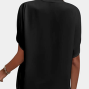 Dames Zomerblouse met Korte Mouwen – Licht, Ademend en Stijlvol | Aiva