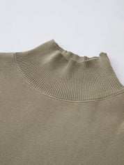 Mouwloze Dames Top met Hoge Kraag | Minimalistische All-Season Top