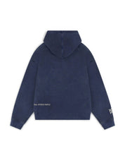 Dames hoodie donkerblauw voor winter – comfortabele trendy trui