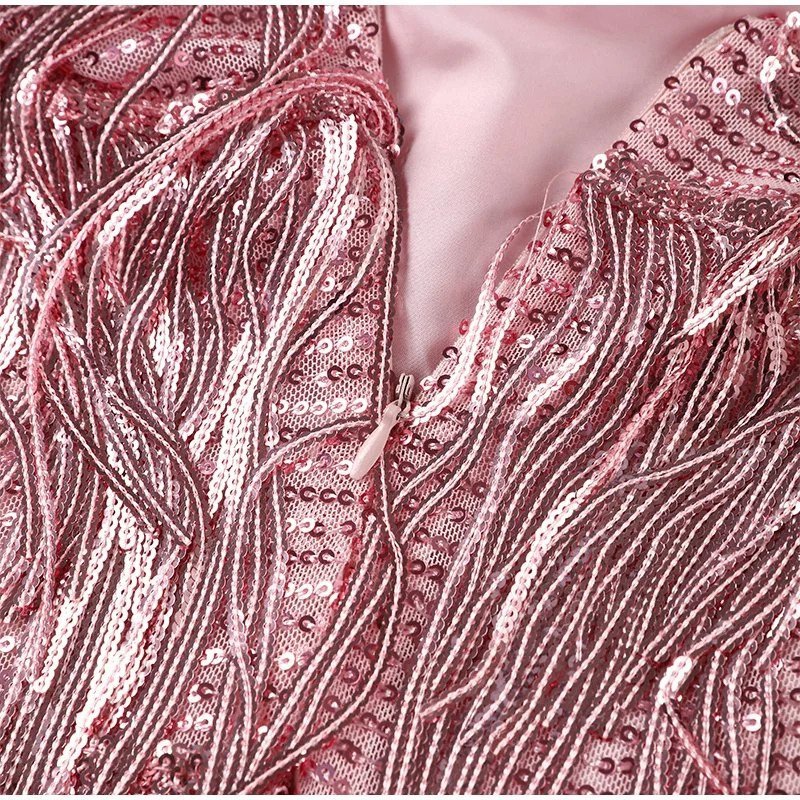 Sophie Stijlvolle Cocktailjurk – Glamoureuze Paillettenjurk