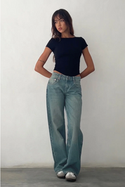 Low rise jeans dames – stijlvolle en comfortabele spijkerbroek | Heidi-Mode