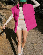 Dames Puffer Bodywarmer Camille – Lichtgewicht Gewatteerd Vest met Stijlvol Silhouet