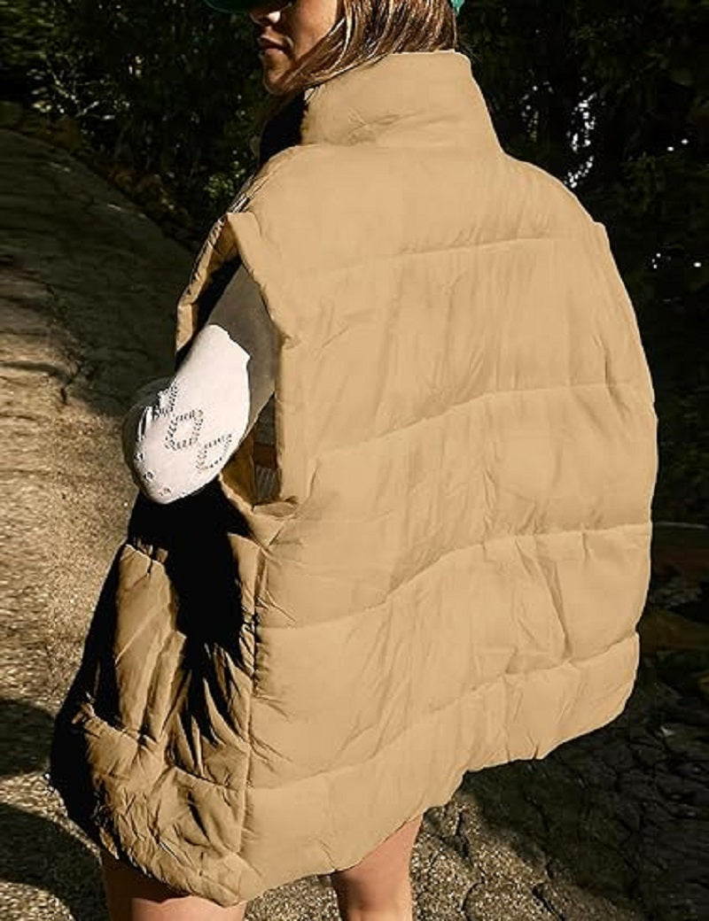 Dames Puffer Bodywarmer Camille – Lichtgewicht Gewatteerd Vest met Stijlvol Silhouet