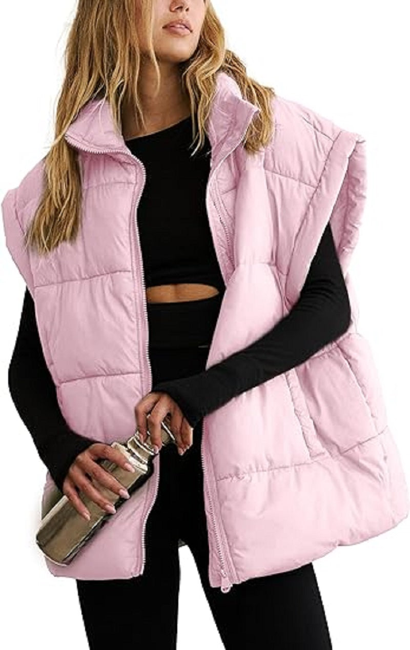 Dames Puffer Bodywarmer Camille – Lichtgewicht Gewatteerd Vest met Stijlvol Silhouet