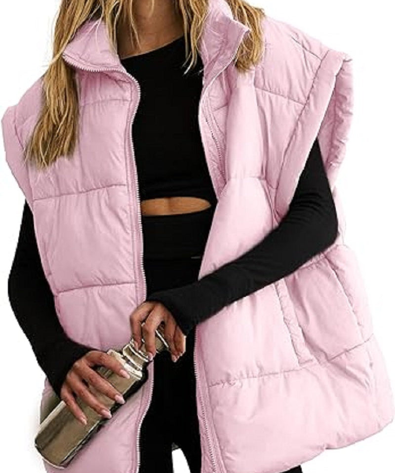 Dames Puffer Bodywarmer Camille – Lichtgewicht Gewatteerd Vest met Stijlvol Silhouet