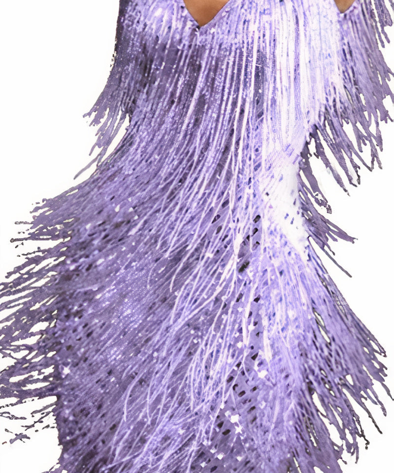 Falynn | Feestjurk met Glitter | Glamoureuze Jurk voor Speciale Gelegenheden