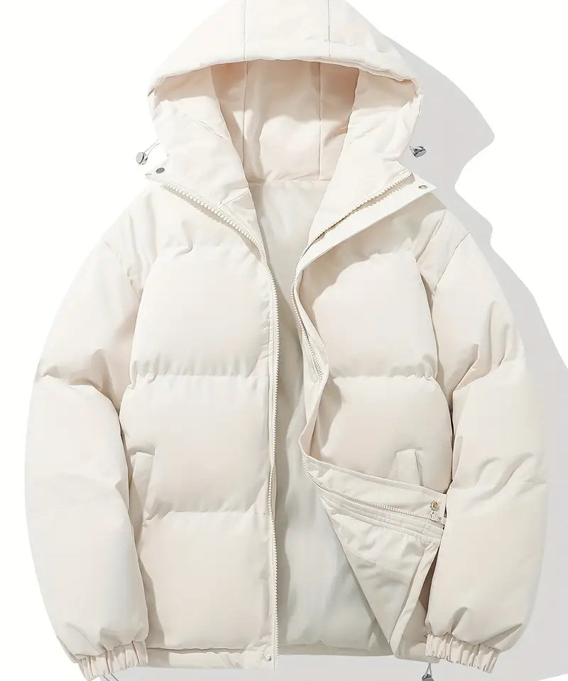 Anna – Gevoerde Winterjas met Capuchon | Warm, Waterafstotend & Stijlvol