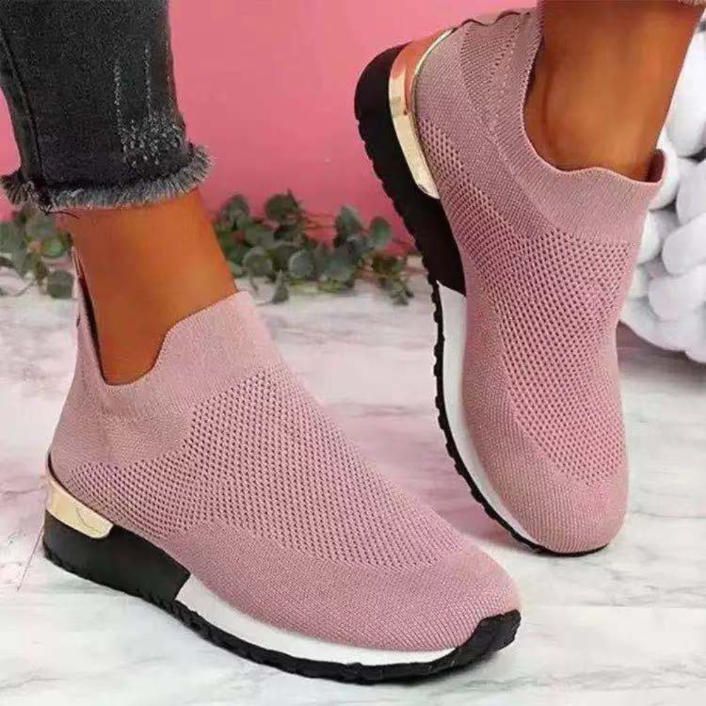 Dames slip-on sneakers met puntige neus – stijlvolle en comfortabele schoenen