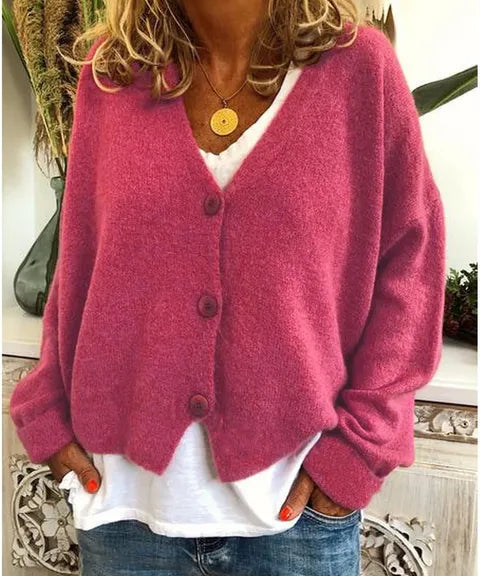 Dames vest katoen | Katoenen damesvest met knopen | Licht en stijlvol design