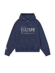 Dames hoodie donkerblauw voor winter – comfortabele trendy trui