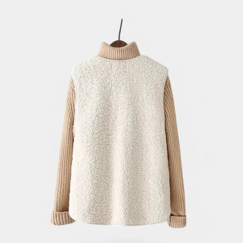 Gleame teddy gilet dames – mouwloos vest met tijdloos design