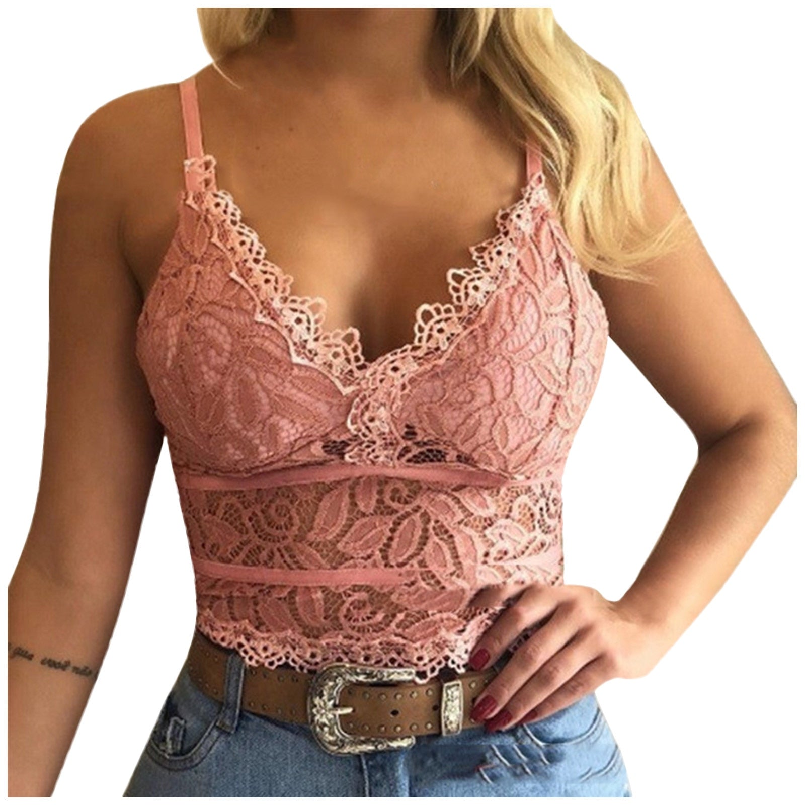 Mara Mesh Top voor Dames – Sexy Zomerse Top met V-hals en Mesh Details | Vardi Dante