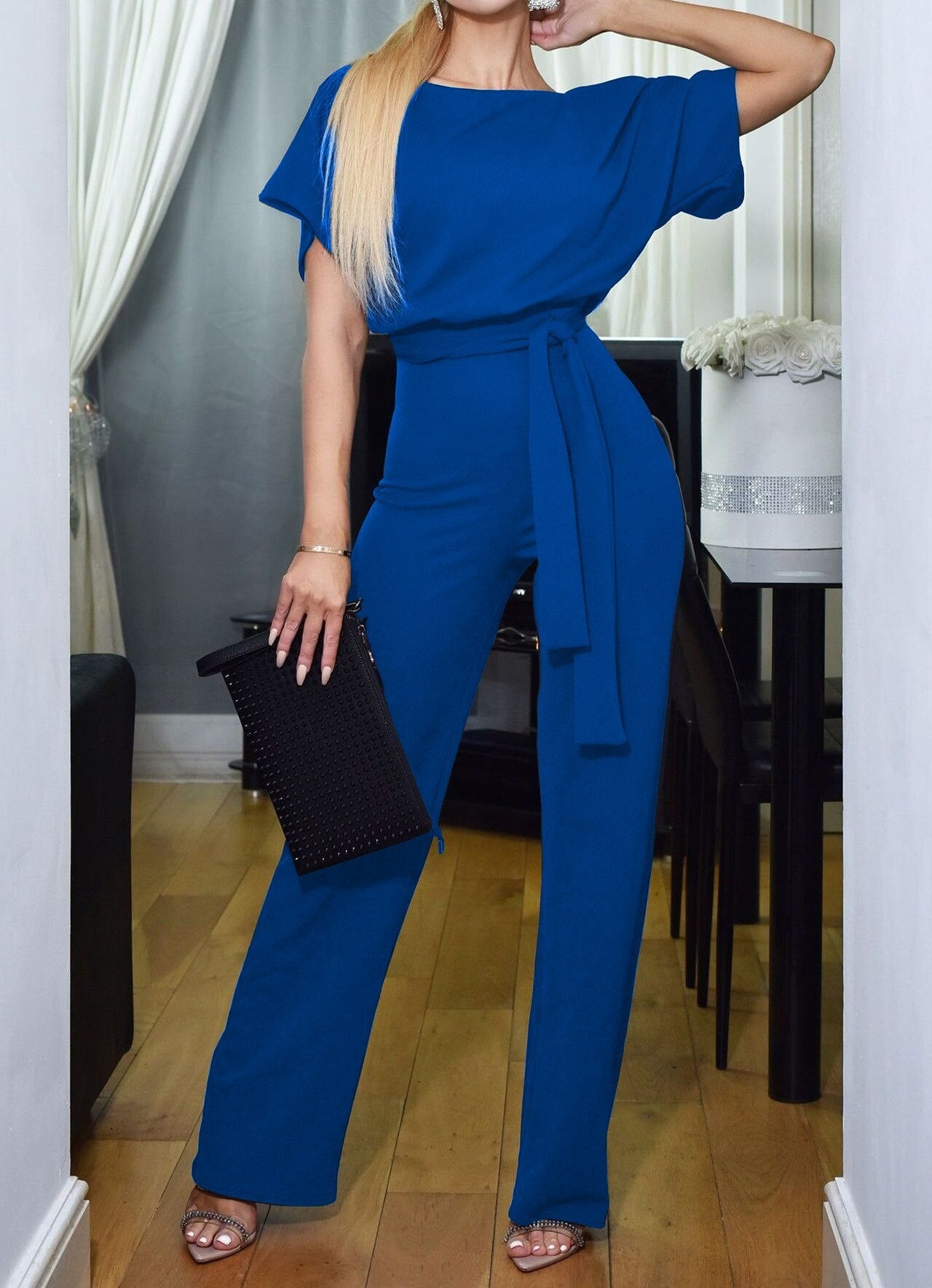 Elegante dames jumpsuit – stijlvolle 1Piece met hoge taille en comfortabele pasvorm